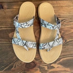 Crocs Tulum Toe Post Size 7 Women’s Sandal